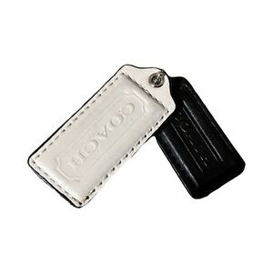 Coach Dual-Tone Leather Bag Hang Tags‎